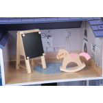 Drevený domček pre bábiky Maya Residence - 28 prvkov