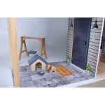 Drevený domček pre bábiky Maya Residence - 28 prvkov