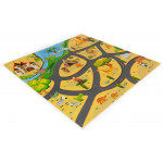 Detská penová podložka - safari puzzle 9 dielikov Detská penová podložka - safari puzzle 9 dielikov