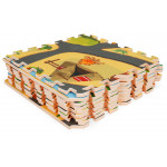 Detská penová podložka - safari puzzle 9 dielikov Detská penová podložka - safari puzzle 9 dielikov