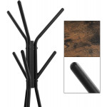 Drevený podlahový stojan na oblečenie LOFT