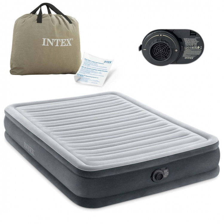 Matrac pre manželskú posteľ s automatickou pumpou - 191x137 cm INTEX 67768 Matrac pre manželskú posteľ s automatickou pumpou - 191x137 cm INTEX 67768