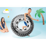 Krúžok na plávanie, plášť s rúčkami, vodný matrac 56268 INTEX