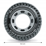 Krúžok na plávanie, plášť s rúčkami, vodný matrac 56268 INTEX