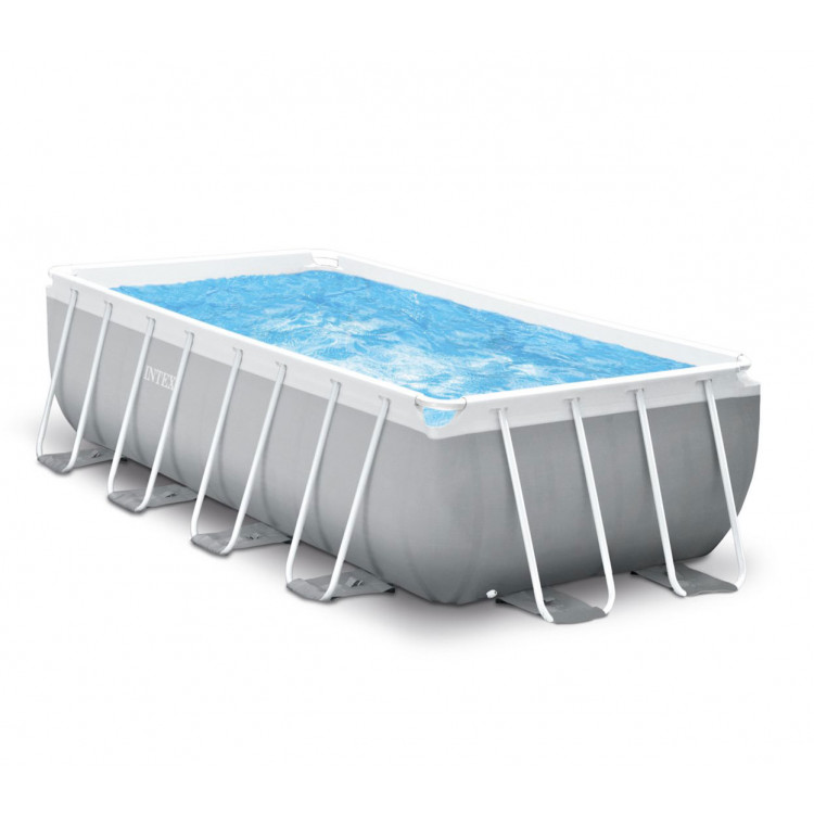 Obdĺžnikový záhradný rámový bazén 488 x 244 cm - sada rebríkových čerpadiel INTEX 26792 Obdĺžnikový záhradný rámový bazén 488 x 244 cm - sada rebríkových čerpadiel INTEX 26792