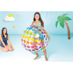 Veľká nafukovacia plážová lopta Jumbo 107cm INTEX 59065
