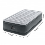 Nafukovací matrac 191x99 cm s pumpou pre jedného INTEX DELUXE 64412ND