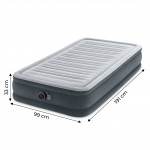 Posteľný matrac 191x99 cm s pumpou pre 1 osobu Comfort 67766ND