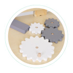 Drevená dielňa pre deti - stolík s náradím ECOTOYS