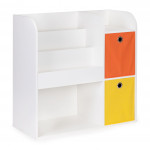 Drevený detský regál - organizér ECOTOYS Drevený detský regál - organizér ECOTOYS