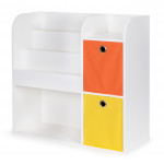 Drevený detský regál - organizér ECOTOYS Drevený detský regál - organizér ECOTOYS