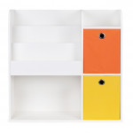 Drevený detský regál - organizér ECOTOYS Drevený detský regál - organizér ECOTOYS