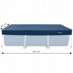 Krycia plachta rohož pre rámový bazén 2,6x1,6m Intex 28036