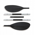 Hliníkové pontónové pádlo pre dvojlistý kajak, 218 cm, INTEX