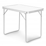 Skladací piknikový stôl, 70x50cm - biely