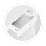 Detský toaletný stolík so zrkadlom pre dievčatá ECOTOYS