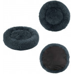 Plyšový pelech pre psov a mačky - 60 cm, tmavošedý