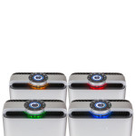 Strieborná čistička vzduchu - WEBBER AP9700, WI-FI