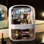 Kozmetický organizér box so zásuvkami - biely