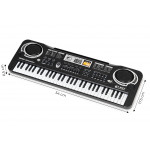 Klávesové piano pre deti s mikrofónom + napájací zdroj Klávesové piano pre deti s mikrofónom + napájací zdroj