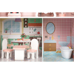 Veľký domček pre bábiky s nábytkom