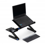 Skladací nastaviteľný stolík na notebook