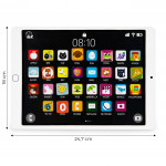 Drevená magnetická tabuľa - tablet