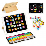 Drevená magnetická tabuľa - tablet