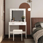 Veľký kozmetický toaletný stolík - zrkadlové osvetlenie