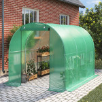Fólia do skleníkových tunelov so zelenými oknami proti komárom, 2x3x2m