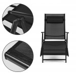 Záhradné skladacie ležadlo, oceľová konštrukcia. ModernHome