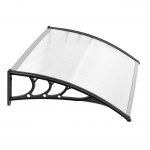 Strieška nad dvere, 120x80 cm, kryt z polykarbonátu