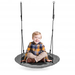 Záhradná hojdačka, bocianie hniezdo, 100 cm, šedá ECOTOYS