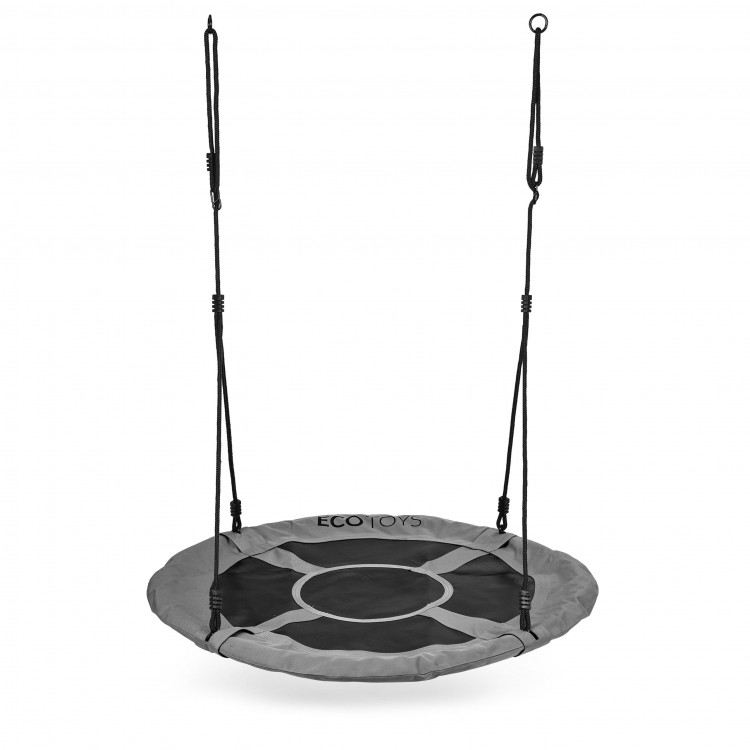 Záhradná hojdačka, bocianie hniezdo, 100 cm, šedá ECOTOYS