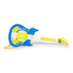 Detská gitara so stojanom na mikrofón mp3 - modrý