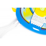 Detská gitara so stojanom na mikrofón mp3 - modrý