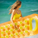 Nafukovací matrac na plávanie 188 x 71 cm oranžová - 58895 INTEX