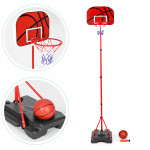Detský basketbalový kôš - nastaviteľná výška, pumpa na loptičky