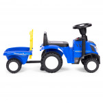 Detské odrážadlo - Modrý traktor s prívesom Detské odrážadlo - Modrý traktor s prívesom