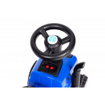 Detské odrážadlo - Modrý traktor s prívesom Detské odrážadlo - Modrý traktor s prívesom
