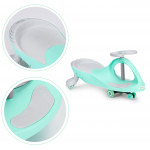 Gravitačné auto pre deti, zelené LED kolesá, ECOTOYS