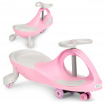 Gravitačné auto pre deti, LED kolesá, ružové ECOTOYS