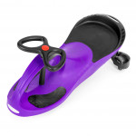 Gravitačné auto pre deti, LED kolesá, fialové ECOTOYS