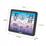 Meteostanica + merač vetra a zrážok