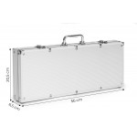 Blackjack Poker Set 500 žetónov 2 balíčky kariet - Uzamykateľné puzdro