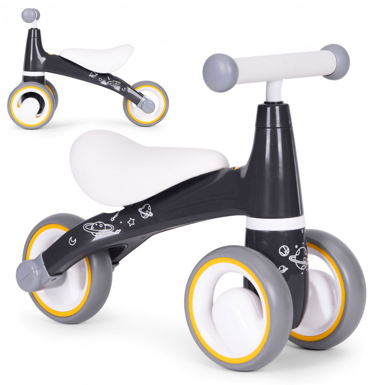 Detské odrážadlo - šedé ECOTOYS