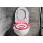 Sedátko na WC pre deti - ružové ECOTOYS