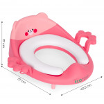 Sedátko na WC pre deti - ružové ECOTOYS