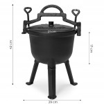Liatinový kotlík 5L, MultiGarden Liatinový kotlík 5L, MultiGarden