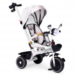 Detská trojkolka, otočná sedačka, biela ECOTOYS